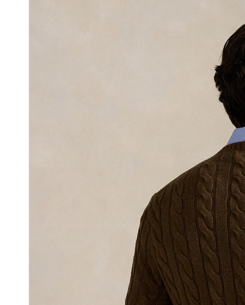 This cotton jumper combines two of Polo's most iconic design elements: a textural cable-knit motif and our signature embroidered Pony.