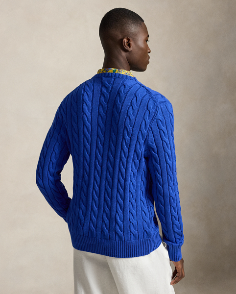Maglia in Cotone a Trecce Ralph Lauren - Stile e Comfort