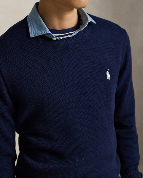 Maglia Girocollo in Cotone Ralph Lauren - Comfort e Stile
