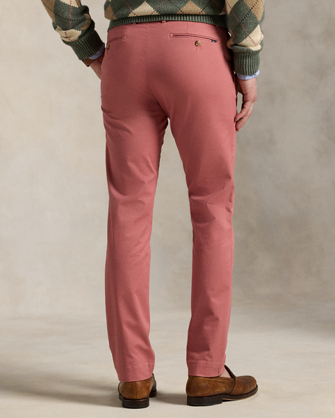 In our Slim Fit, these stretch twill trousers combine daylong comfort with modern Polo style.