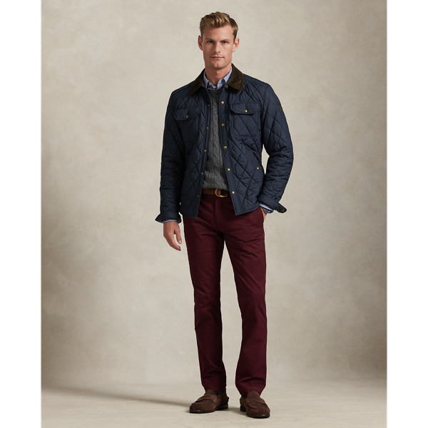 In our Slim Fit, these stretch twill trousers combine daylong comfort with modern Polo style.