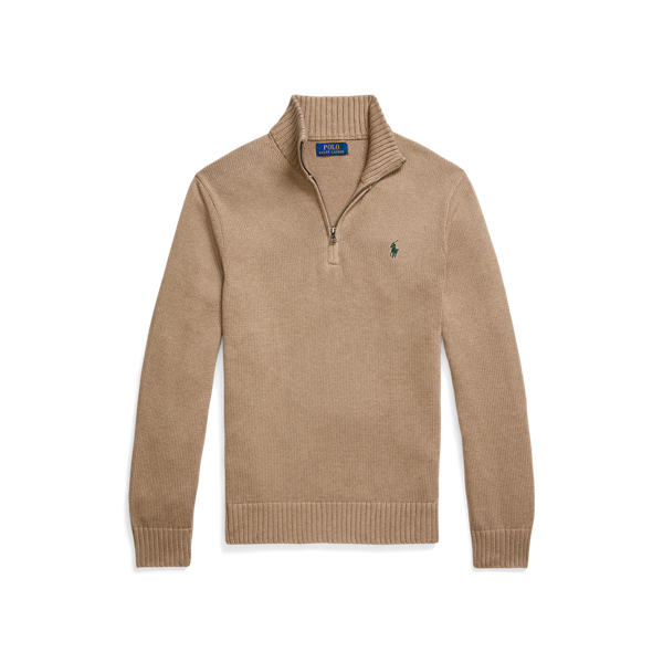 Pull demi-zippé en coton - Polo Ralph Lauren - Modalova