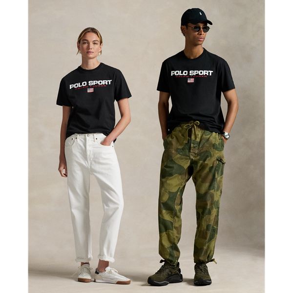 Finished with our Polo Sport logo, this unisex T-shirt is garment-dyed and washed for an authentic vintage look.