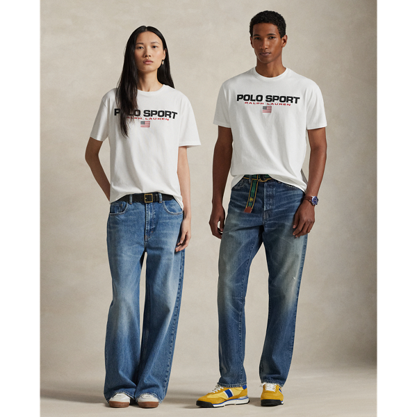 Finished with our Polo Sport logo, this unisex T-shirt is garment-dyed and washed for an authentic vintage look.