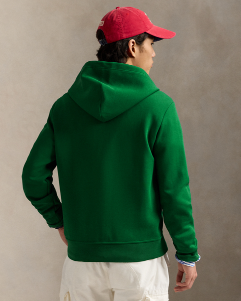 Made from a smooth cotton-blend fabric, this full-zip hoodie is an easy match for joggers or jeans.