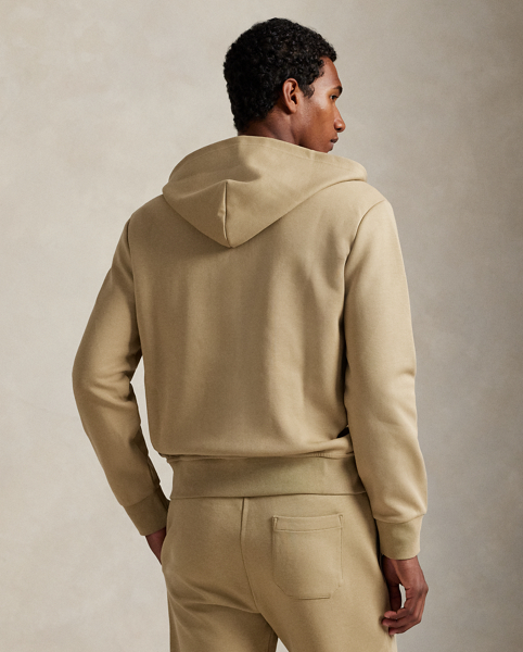 Made from a smooth cotton-blend fabric, this full-zip hoodie is an easy match for joggers or jeans.