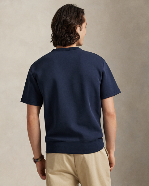 This short-sleeve sweatshirt is crafted with a smooth cotton-blend fabric and finished with our signature embroidered Pony.