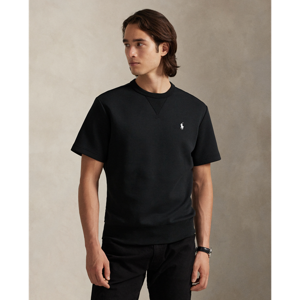 This short-sleeve sweatshirt is crafted with a smooth cotton-blend fabric and finished with our signature embroidered Pony.