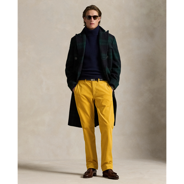 Made with soft cotton and a hint of stretch, these trousers are a modern take on classic corduroy.