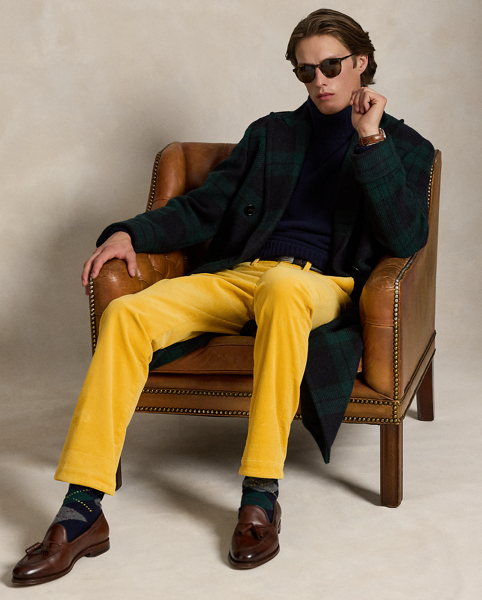 Made with soft cotton and a hint of stretch, these trousers are a modern take on classic corduroy.