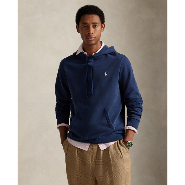 Crafted from loopback cotton, which is lighter in weight than our RL Fleece, this hoodie is specially washed for a vintage-inspired look and features a soft terry-like interior. It's detailed with our signature embroidered Pony on the chest.