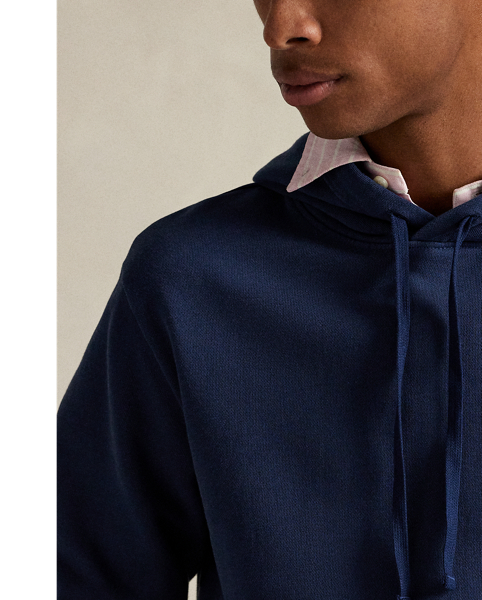 Crafted from loopback cotton, which is lighter in weight than our RL Fleece, this hoodie is specially washed for a vintage-inspired look and features a soft terry-like interior. It's detailed with our signature embroidered Pony on the chest.