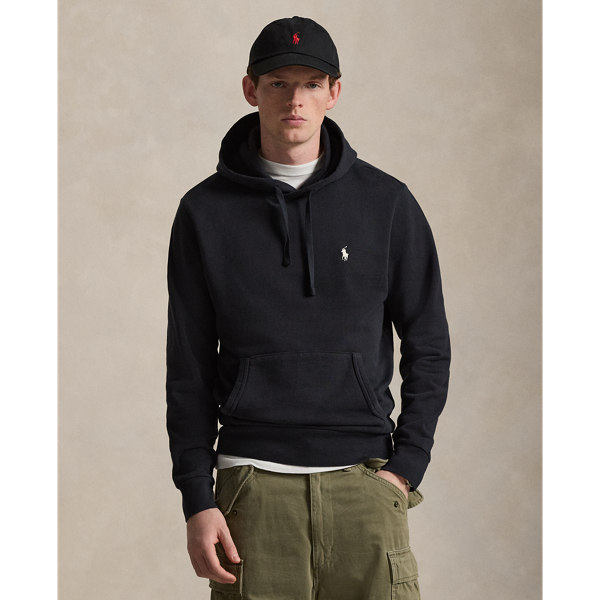 Crafted from loopback cotton, which is lighter in weight than our RL Fleece, this hoodie is specially washed for a vintage-inspired look and features a soft terry-like interior. It's detailed with our signature embroidered Pony on the chest.