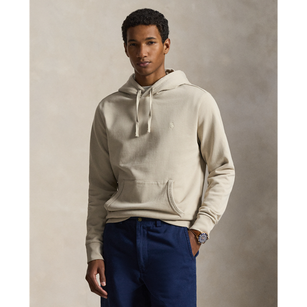 Crafted from loopback cotton, which is lighter in weight than our RL Fleece, this hoodie is specially washed for a vintage-inspired look and features a soft terry-like interior. It's detailed with our signature embroidered Pony on the chest.