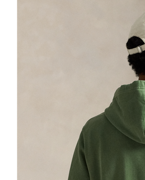 Crafted from loopback cotton, which is lighter in weight than our RL Fleece, this hoodie is specially washed for a vintage-inspired look and features a soft terry-like interior. It's detailed with our signature embroidered Pony on the chest.