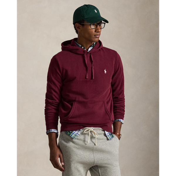 Crafted from loopback cotton, which is lighter in weight than our RL Fleece, this hoodie is specially washed for a vintage-inspired look and features a soft terry-like interior. It's detailed with our signature embroidered Pony on the chest.