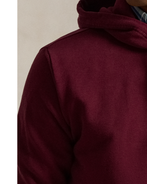 Crafted from loopback cotton, which is lighter in weight than our RL Fleece, this hoodie is specially washed for a vintage-inspired look and features a soft terry-like interior. It's detailed with our signature embroidered Pony on the chest.