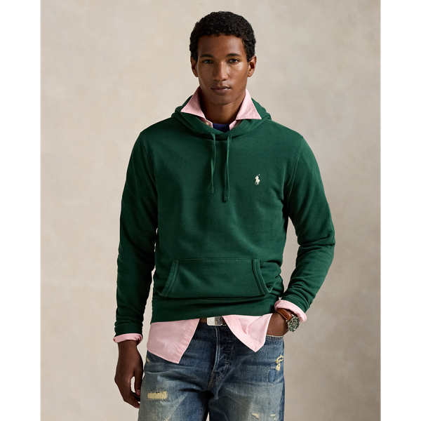 Crafted from loopback cotton, which is lighter in weight than our RL Fleece, this hoodie is specially washed for a vintage-inspired look and features a soft terry-like interior. It's detailed with our signature embroidered Pony on the chest.