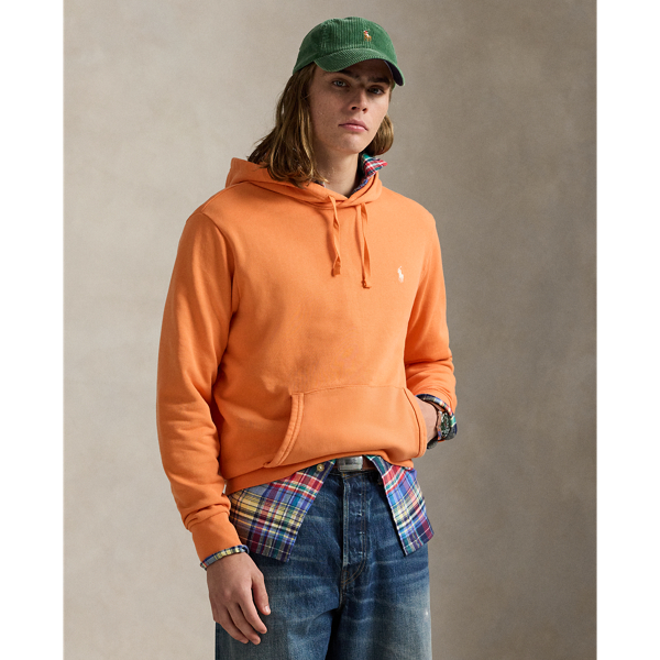 Crafted from loopback cotton, which is lighter in weight than our RL Fleece, this hoodie is specially washed for a vintage-inspired look and features a soft terry-like interior. It's detailed with our signature embroidered Pony on the chest.