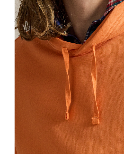 Crafted from loopback cotton, which is lighter in weight than our RL Fleece, this hoodie is specially washed for a vintage-inspired look and features a soft terry-like interior. It's detailed with our signature embroidered Pony on the chest.