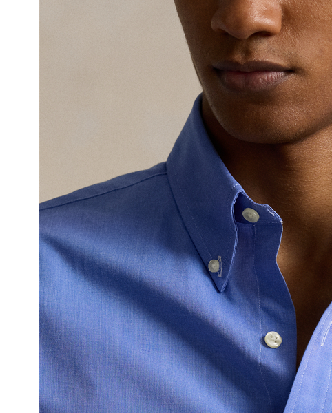 This shirt's poplin combines soft, breathable cotton with extra stretch for added comfort.