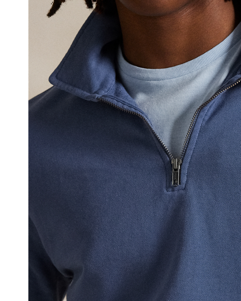 Crafted with loopback cotton that's lighter in weight than our RL Fleece, this sweatshirt is specially washed for a vintage-inspired look and features a soft terry-like interior. It's accented with our signature embroidered Pony on the chest.