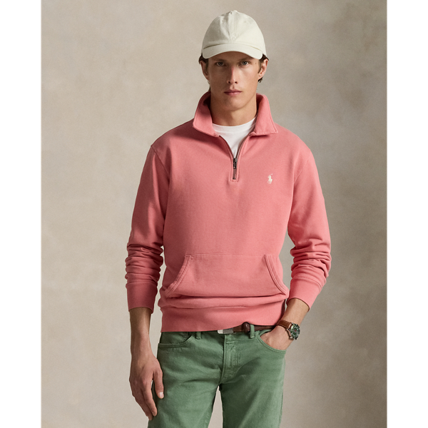 Crafted with loopback cotton that's lighter in weight than our RL Fleece, this sweatshirt is specially washed for a vintage-inspired look and features a soft terry-like interior. It's accented with our signature embroidered Pony on the chest.