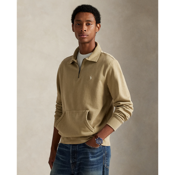 Crafted with loopback cotton that's lighter in weight than our RL Fleece, this sweatshirt is specially washed for a vintage-inspired look and features a soft terry-like interior. It's accented with our signature embroidered Pony on the chest.