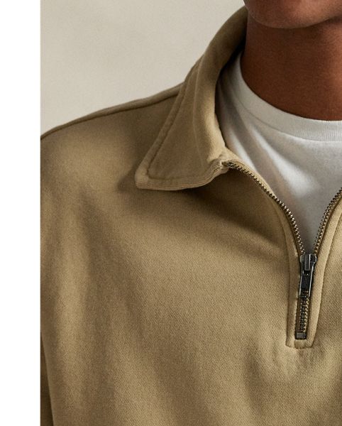 Crafted with loopback cotton that's lighter in weight than our RL Fleece, this sweatshirt is specially washed for a vintage-inspired look and features a soft terry-like interior. It's accented with our signature embroidered Pony on the chest.