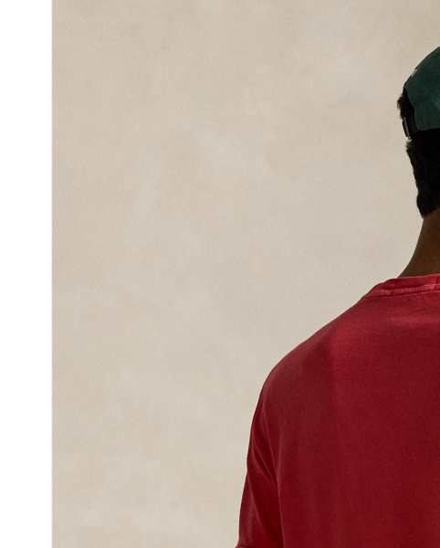 Crafted from slub cotton jersey, this T-shirt features our founder's first name printed on the front in script letters.