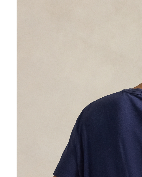 Crafted from slub cotton jersey, this T-shirt features our founder's first name printed on the front in script letters.