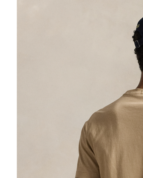 In addition to our signature Pony, this unisex cotton T-shirt features chain-stitched "Polo  Ralph Lauren Lauren" embroidery at the front.