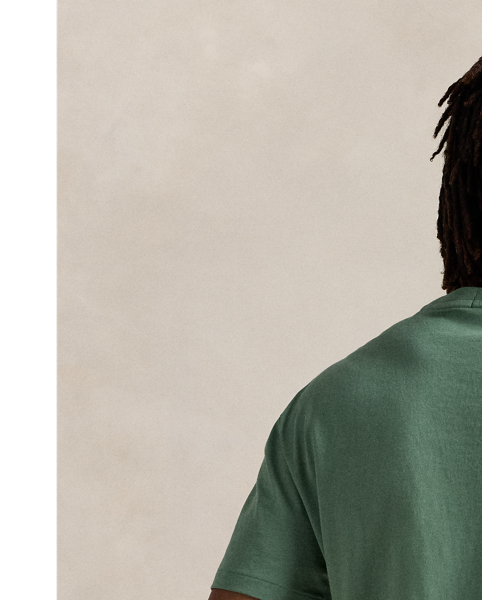 In addition to our signature Pony, this unisex cotton T-shirt features chain-stitched "Polo  Ralph Lauren Lauren" embroidery at the front.