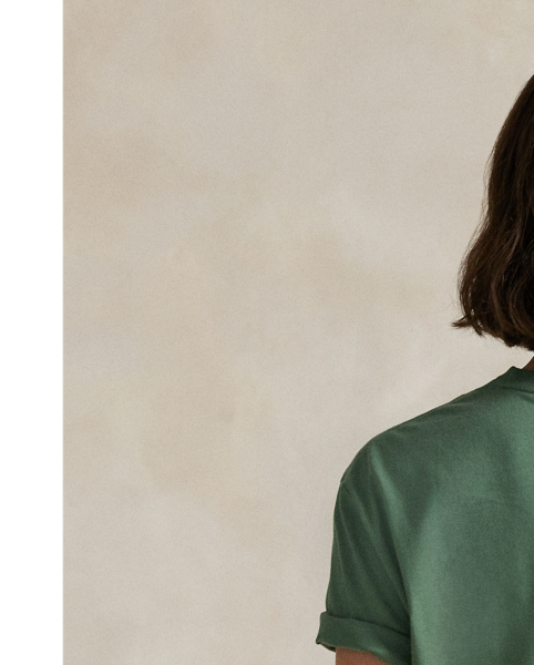 In addition to our signature Pony, this unisex cotton T-shirt features chain-stitched "Polo  Ralph Lauren Lauren" embroidery at the front.