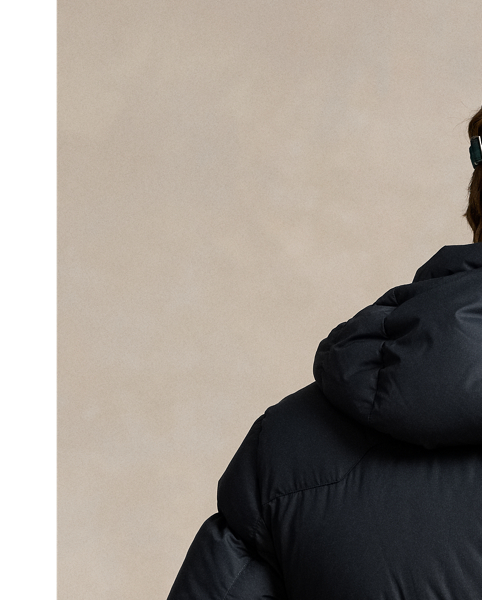 Made from water-repellent ripstop fabric, this jacket is insulated with 650-fill-power down and constructed with a detachable hood.