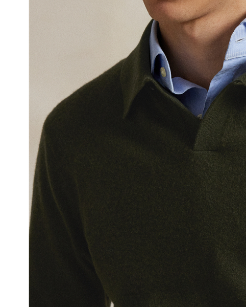 This polished jumper is finely knit with Italian wool yarn and finished with our signature embroidered Pony.