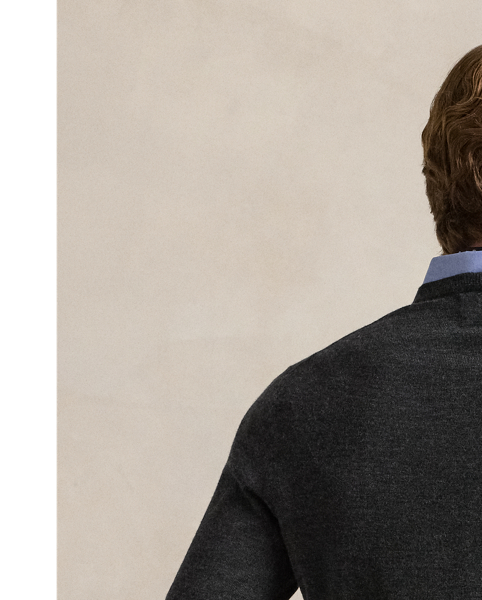 Finished with our signature embroidered Pony, this lightweight jumper is finely knit with wool yarn from Italy that is Machine washable and worsted for a smooth texture.