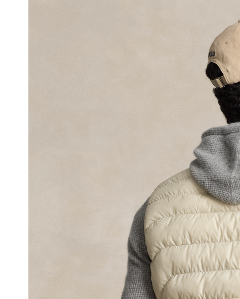 This quilted gilet is developed with down-alternative fill and a water-repellent fabric, both of which are made with recycled polyester. It also packs into its own pocket for on-the-go convenience.