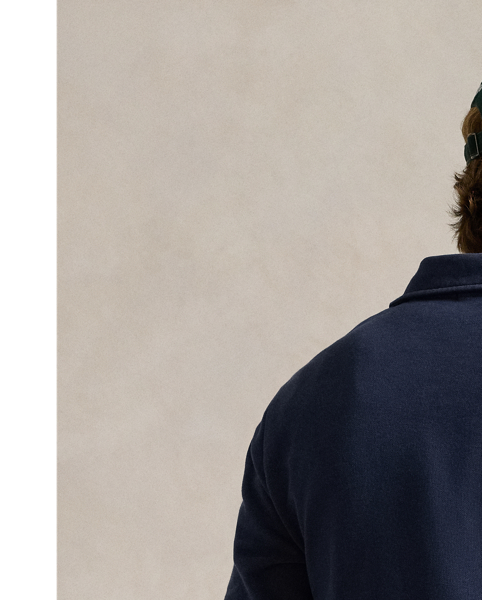 Lighter in weight than our RL Fleece, this loopback cotton sweatshirt is specially washed for a vintage-inspired look and features a soft terry-like interior.