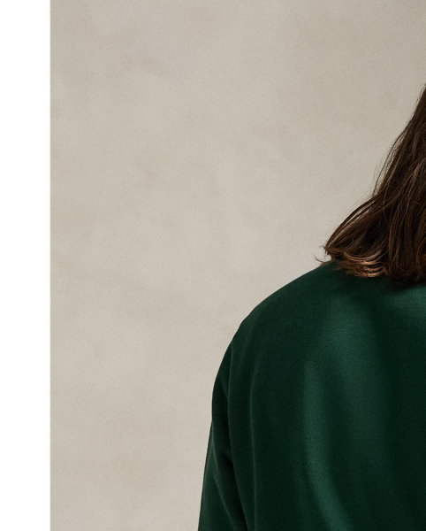 Lighter in weight than our RL Fleece, this loopback cotton sweatshirt is specially washed for a vintage-inspired look and features a soft terry-like interior.