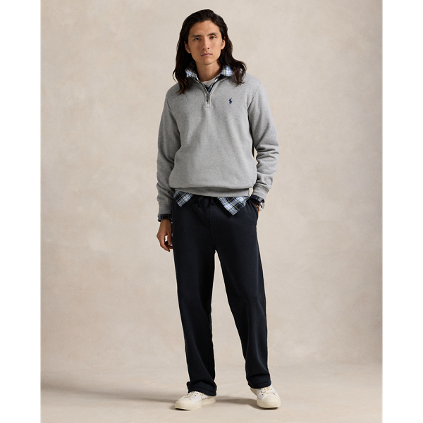 Lighter in weight than our RL Fleece, these loopback cotton trousers are specially washed for a vintage-inspired look and feature a soft terry-like interior.