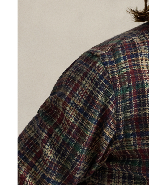 This version of our signature button-down shirt is crafted with brushed cotton flannel and features a classic plaid pattern as well as our signature embroidered Pony.