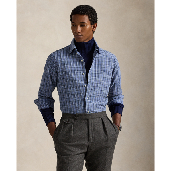 Camicia Oxford Spazzolata Custom-Fit Ralph Lauren