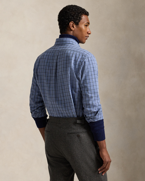 Camicia Oxford Spazzolata Custom-Fit Ralph Lauren