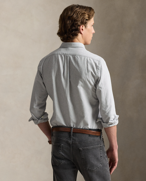 Camicia Oxford a Rigate Slim-Fit Ralph Lauren