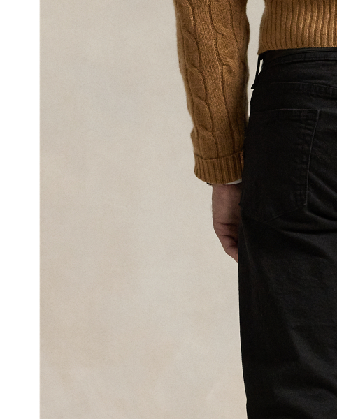 The slim-leg Sullivan features a regular rise and a trim fit through the seat, thigh and knee. This version combines cotton with a hint of stretch for ease of movement. It features our signature embroidered Pony on the back pocket.