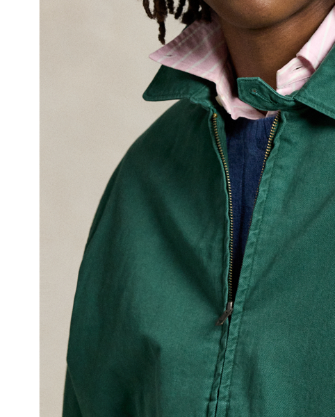 Introducing The Big Jacket, our latest addition to the iconic Polo Big collection that's defined by an oversize fit from the '90s and remade for the modern day. It is crafted with soft cotton twill and finished with our signature embroidered Pony.