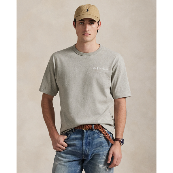 Along with our signature Pony, this cotton T-shirt features our logo intricately embroidered on the chest.