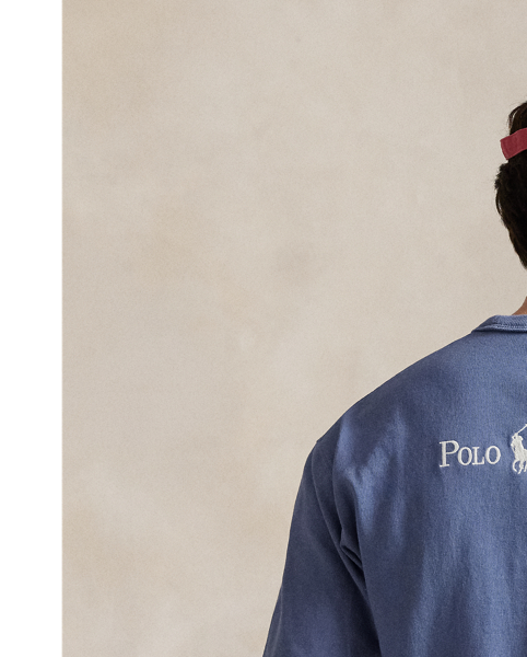 Along with our signature Pony, this cotton T-shirt features our logo intricately embroidered on the back.