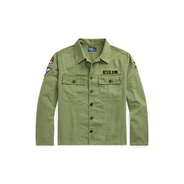 Chemise workwear Relaxed sergé chevrons - Polo Ralph Lauren - Modalova